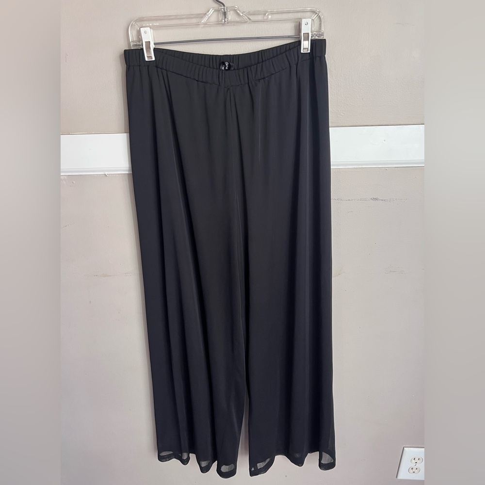 Cachet Black Wide Leg Women's Pants Size 14